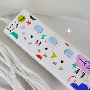 รับสกรีนปลั๊กไฟ Extension Socket