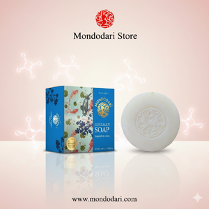 💖 MONDODARI Collagen Soap 💖 ผิวกระชับ อ่อนเยาว์ หวานละมุนในทุกสัมผัส
