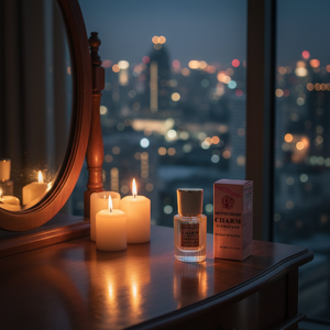 กลิ่นหอมแห่งความอบอุ่นก่อนหลับใหล 🕯️ CHARM SIGNATURE เติมเสน่ห์ละมุนในคืนสงบ หอมติดผิวยาวนานตลอดคืน