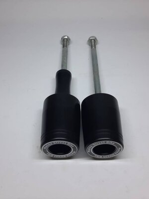 กันล้มข้าง Versys1000 แบร์นMarina กันล้มผลิตจากอลูมิเนียมนำเข้า เกรด6061T651 และPOM ติดตั้งง่าย(65) สีดำ