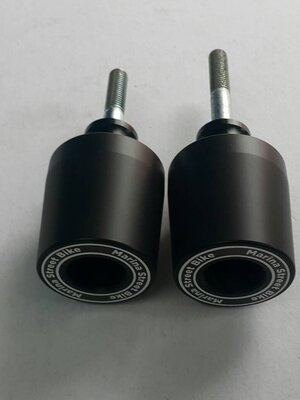 กันล้มข้าง TNT 600 600i แบร์นMarina กันล้มผลิตจากอลูมิเนียมนำเข้า เกรด6061T651 และPOM ติดตั้งง่าย(65) สีดำ