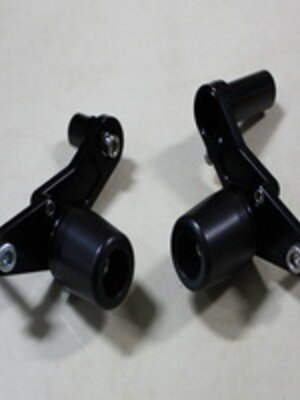 กันล้มข้าง ZX10 04-05 แบร์นMothracing กันล้มผลิตจากอลูมิเนียมนำเข้า เกรด6061T651 และPOM ติดตั้งง่าย(65) สีดำ