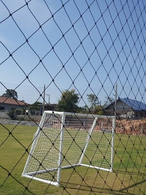ผลงานการติดตั้งตาข่ายสำหรับลูกค้า และ รีวิวงานตาข่ายกั้นสนาม