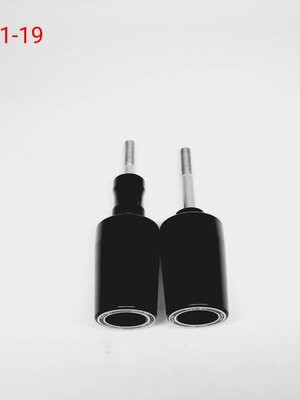 กันล้มข้าง ZX10 2011-19 แบร์นTigris กันล้มผลิตจากอลูมิเนียมนำเข้า เกรด6061T651 และPOM ติดตั้งง่าย(65) สีดำ