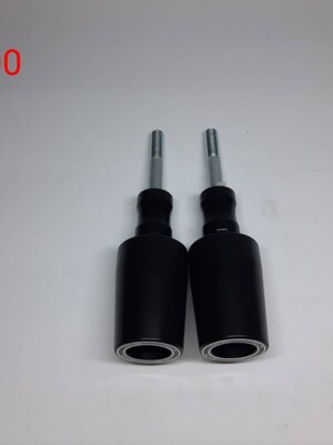 กันล้มข้าง Z1000 แบร์นTigris กันล้มผลิตจากอลูมิเนียมนำเข้า เกรด6061T651 และPOM ติดตั้งง่าย(65) สีดำ