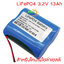 แบตเตอรี่ลิเธียมฟอสเฟต Lifepo4 3.2v 13.4Ah สำหรับโคมโซล่าเซลล์