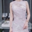 Dress ยาวคอกลมแขนกุด