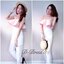 จั้มสูทสายเดี่ยวตัวยาวขาต่อด้วยผ้าชีฟอง