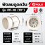 POLO พัดลมดูดอากาศ เครื่องดูดควัน 10 นิ้ว กำลังไฟ 225 วัตต์ รุ่น PF-10 แรงดันคงที่ 488 PA ปริมาณลม 1450 ลูกบาศก์เมตร/ชั่วโมง ใช้ระบายอากาศ ไอเสียควันไฟ มาตรฐาน มอก. (โปโล)