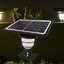 โคมไฟหัวเสาโซล่าเซลล์ รุ่น solar bee (550 lm.) (แสง เหลืองวอมไวท์)