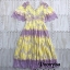 Dress แขนสั้นอกV