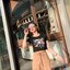set เสื้อ+ กางเกงขายาวใส่ชิคๆน่ารักๆค่า