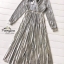 Dress คอวีป้ายหน้า