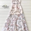 Dress คอกลมแขนกุด