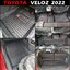 พรมปูพื้นรถยนต์ 5D TOYOTA VELOZ 2022 ลายตรง หนาพิเศษ เข้ารูป เต็มคัน7ชิ้น(เเจ้งสีในเเชทได้นะคะ)