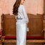 ชุดเซตใส่ออกงาน ตัวเสื้อเป็นเนื้อลูกไม้ใยบวบลายสวยปักกริ้ตเตอร์ทั้งตัวเสื้อ ตกแต่งชายเสื้อและชายแขนด้วยผ้าออแกนซ่า3ชั้น👚เสื้อซิปหลัง 👗กระโปรงซิปหลัง ผ้าไหมเทียมค่ะ