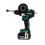 MAKITA MAKITA สว่านกระแทกไร้สาย 18 โวลต์ ขนาด 13 มม. (1/2 นิ้ว) รุ่น DHP486RFJ แรงบิดหมุน 125 นิวตันเมตร รวมแบตเตอรี่-แท่นชาร์จ (มากีต้า)