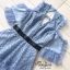 Dress คอวีเปิดไหล่