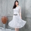 เดรสผ้าปักลายใหม่เนื้อผ้าเกรดดีpremiumสุดๆ Pattern/Cutting เป๊ะสวยมากค่ะ ใส่ออกงานดูไฮดูแพง