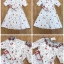 Dress แขนสั้น เนื้อผ้าพิมท์ลายสุดน่ารัก