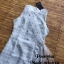 Dress แขนกุดคอกลม
