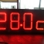 นาฬิกาดิจิตอลLED 9นิ้ว 4หลัก