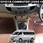พรมปูพื้นรถยนต์6D TOYOTA COMMUTER 2005-16 (เฉพาะชิ้นหน้ารถ) พรมหนัง6D QX สวยงาม เข้ารูป1ชิ้น