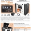 Lutian เครื่องปั่นไฟดีเซล 5500วัตต์ รุ่น LT-D5-ATS (ซุปเปอร์ เก็บเสียง)