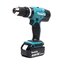Makita MAKITA สว่านกระแทกไร้สาย 18 โวลต์ ขนาด 13 มม. (1/2 นิ้ว) รุ่น DHP453SF1J แรงบิดหมุน 38 นิวตันเมตร รวมแบตเตอรี่-แท่นชาร์จ (มากีต้า)