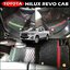 พรมปูพื้นรถยนต์7D TOYOTA REVO CAB เสริมใยดักฝุ่น เข้ารูป ในรถ3ชิ้น+ใยดักฝุ่น 4ชิ้น รวม 7ชิ้น