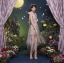 Dress คอกลมแขนกุด