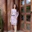 เดรลลูกไม้ แขนยาว ลุคสุดหรู ใส่ทรงสวยมากคะ ผ้าลูกไม้เนื้อแน่นซับในหนาใส่ทำงาน ออกงานได้ เรียบหรูดูดี