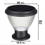 ไฟหัวเสาโซล่าเซลล์ ทรงถ้วย Cupcake 30 SMD LED (เเสง ขาว)