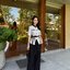 set เสื้อ+ กางเกงขายาว+เข็มขัดผ้า