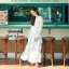 Maxi Dress แซ๊กซี่เดรสคอกลมแขนยาว