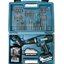 MAKITA MAKITA ชุดสว่านไร้สายกระแทก 18 โวลต์ (G-TYPE) รุ่น HP488DYEX1 เจาะเหล็กได้ 13 มม.