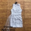 Dress แขนกุดคอกลม