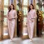 ชุดออกงาน ชุดราตรี ชุดเซตเสื้อแยกชิ้นกระโปรงใส่ออกงาน