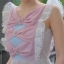 Dress คอวีแขนกุด