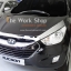 Chrome Hood Guard for Tucson ( โครเมี่ยมแต่งขอบฝากระโปรงหน้า )