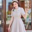 Dress เดรสผ้าทอนูนๆ ผ้าสวยมั้กๆๆสั่งทำอย่างเเน่นนะคะสวยมากค่ะ