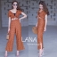 set 2 ชิ้น เสื้อผูกเอว กับ กางเกงขาม้า