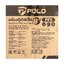 POLO พัดลมดูดอากาศ เครื่องดูดควัน 8 นิ้ว กำลังไฟ 130 วัตต์ รุ่น PF-8 แรงดันคงที่ 380 PA ปริมาณลม 900 ลูกบาศก์เมตร/ชั่วโมง ใช้ระบายอากาศ ไอเสียควันไฟ มาตรฐาน มอก. (โปโล)