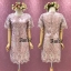 ชุดเดรสเนื้อผ้าปัก+Glitter