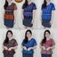 ❌หมดค่ะ❌ : ฟรีไซส์[อกได้ถึง40"] :: เสื้อผ้าฝ้ายพื้นเมืองพิมพ์ลายไทยมัดหมึ่ เอวระบายจีบทวิส มีสายผูกเอวด้านหลังเพื่อความกระชับ แบบสวยเรียบร้อยน่ารัก จะใส่แมทกระโปรง หรือ กางเกงก็ดูสวย ใส่ได้หลายโอกาส เนื้อผ้าดีสวมใส่สบาย