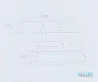 TECNOGAS อ่างล้างจาน รุ่น TNS 211200 SS TECNOGAS อ่างล้างจาน รุ่น TNS 211200 SS