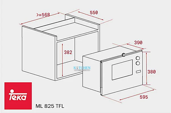 TEKA ไมโครเวฟ-ย่าง รุ่น ML 825 TFL image 2 TEKA ไมโครเวฟ-ย่าง รุ่น ML 825 TFL image 2