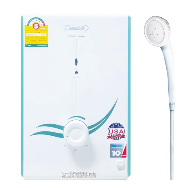 CAMARCIO เครื่องทำน้ำอุ่น 3500 วัตต์ รุ่น PREMIER 3500 MW CAMARCIO เครื่องทำน้ำอุ่น 3500 วัตต์ รุ่น PREMIER 3500 MW