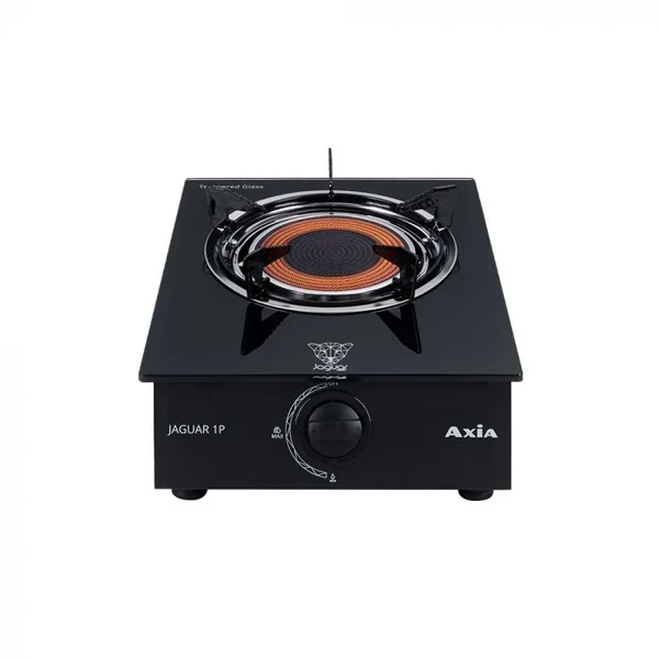 AXIA เตาแก๊สตั้งโต๊ะ 1 หัวอินฟราเรด กว้าง 29 ซม. กระจกนิรภัย รุ่น JAGUAR 1P image 2 AXIA เตาแก๊สตั้งโต๊ะ 1 หัวอินฟราเรด กว้าง 29 ซม. กระจกนิรภัย รุ่น JAGUAR 1P image 2