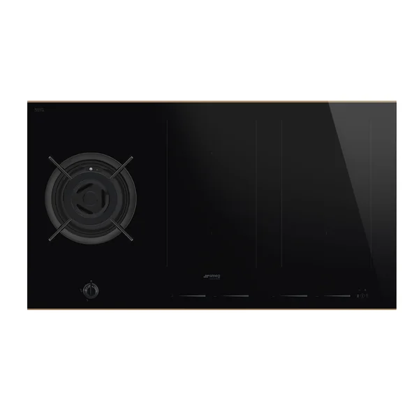SMEG คอลเลกชัน Dolce Stil Novo เตาแบบฝังระบบผสม รุ่น PM6954R